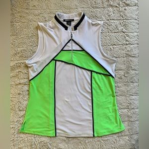 DKNY Neon Green Women’s Golf Shirt